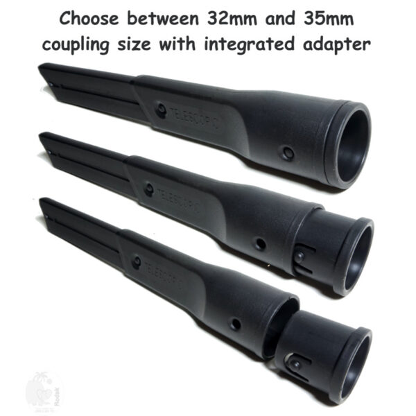 Telescopic Crevice Tool, 32 or 35 mm, Compatible with Most Vacuum Cleaners Brands, Imported - Image 3