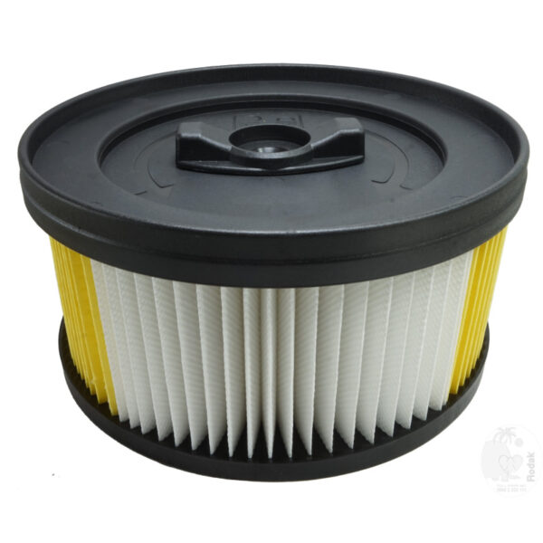 1 Nano Coated Cartridge Filter  And 2 Fleece Filter Bags Compatible With Karcher WD 4 and WD 5, Imported