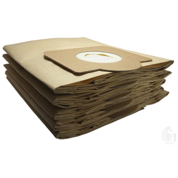 5 Paper Dust Bags Compatible With Karcher WD1 / Karcher MV1 - Image 2