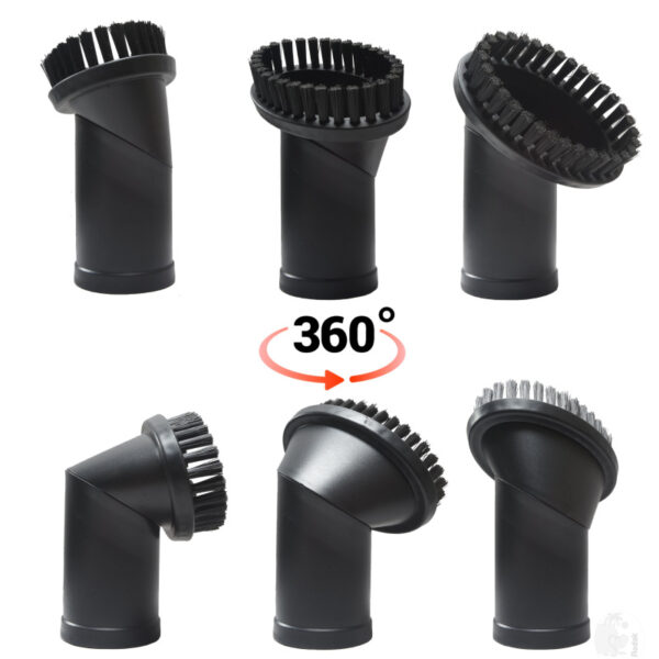 Basic Vacuum Cleaner Accessory Kit, Includes Mattress nozzle and 2 round brush, 35 MM, Imported - Image 6