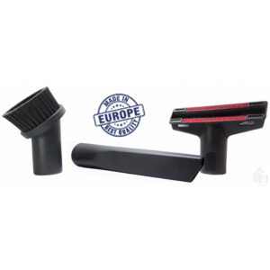 Combo Accessory - 35 mm, Transparent Washing Nozzle, Upholstery Nozzle, Crevice Tool, Round Furniture Brush, Highest Quality, EU Import