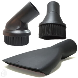 Basic Vacuum Cleaner Accessory Kit, Includes Mattress nozzle and 2 round brush, 32 MM, Imported