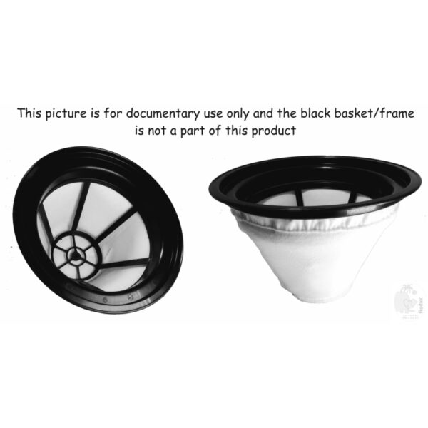 Reusable Textile Filter Compatible with Bosch Gas 11-21 Vacuum Cleaner - Image 5