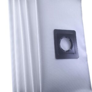 VCS SMS FLEECE BAG 3 LAYERS FILTERATION Compatible FOR American MICRONIC Wet and Dry Vacuum Cleaner 21L, Steel Drum 5 Nos