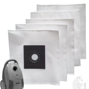 VCS Fleece Compactible For Koryo KVC-120 Set of 5 Dust Bags
