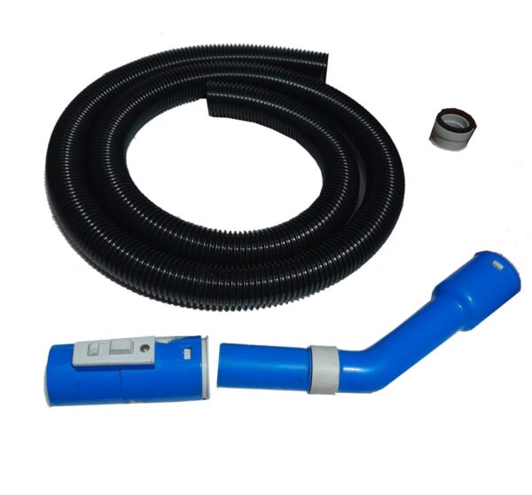 VCS HOSE Compatible FOR Eureka Forbes Wet And Dry Vacuum Cleaner, WD Blue And White, Only Black Hose 2 Meter (BLUE CONNECTORS NOT PROVIDED) - Image 2