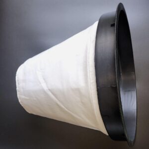 VCS Industrial Vacuum Cleaner Inner Dust Filter Bag with Basket Compatible for BTALI Wet and Dry Vacuum Cleaner BT 80 WDVC