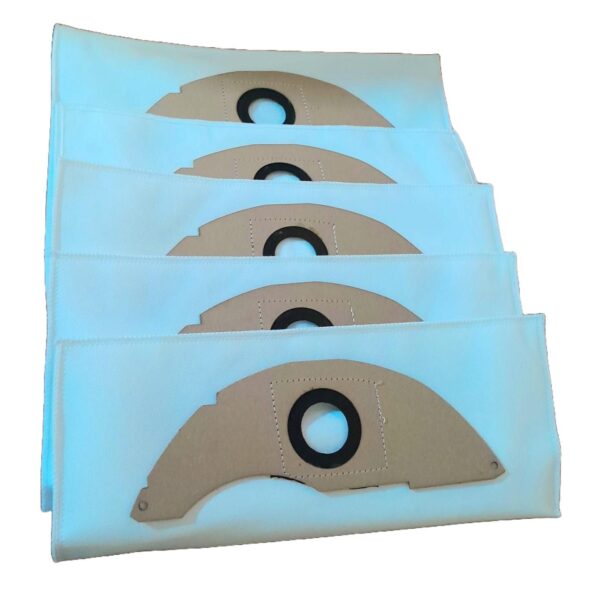 VCS Fleece Filter Bag, 3 Layers, Set Of 5, Compatible With KARCHER Wet and Dry Vacuum Cleaner NT 22/1 Ap L - Image 3
