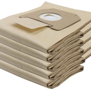 VCS Paper Dust Bags Set Of 5 Compatible For Karcher WET AND DRY VACUUM CLEANER NT 35/1 Ap