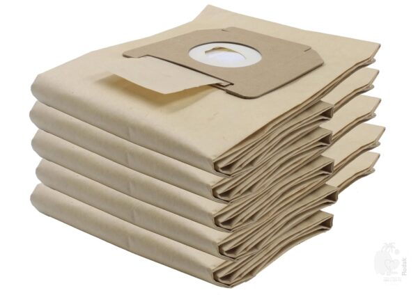 VCS Paper Dust Bags Set Of 5 Compatible For Karcher WET AND DRY VACUUM CLEANER NT 35/1 Ap