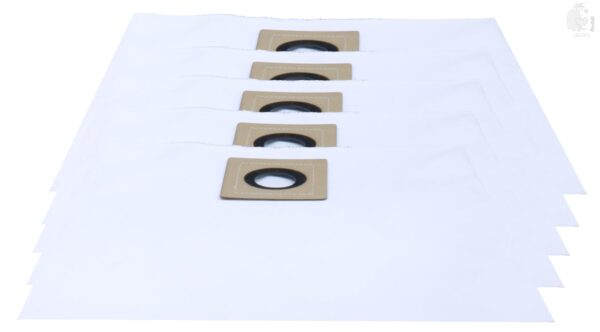 VCS Fleece Dust Bags Set Of 5 Compatible For KARCHER Wet and Dry Vacuum Cleaner NT 30/1 Tact L - Image 3