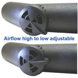 Flexible Hose 2 or 3 m, Compatible with VCS Vacuum Cleaners, Handle is Designed and Manufactured in Italy