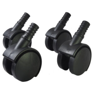 Revolving Wheels for VCS Vacuum Cleaners and Bosch Gas 11-21, Set of 4, EU Import