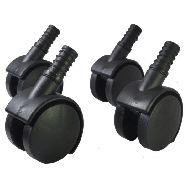 Revolving Wheels for VCS Vacuum Cleaners and Bosch Gas 11-21, Set of 4, EU Import