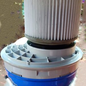 VCS Cartridge Filter Washable Comactable for Eureka Forbes Wet And Dry Vacuum Cleaner, WD Blue And White