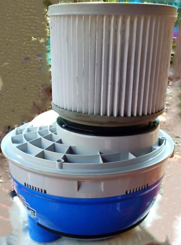 VCS Cartridge Filter Washable Comactable for Eureka Forbes Wet And Dry Vacuum Cleaner, WD Blue And White