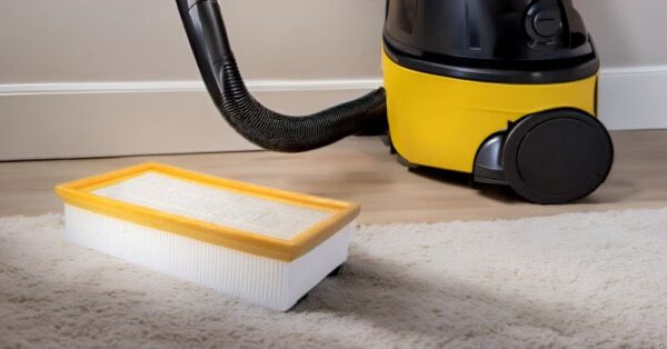 VCS Flat Pleated HEPA Filter compatible with KARCHER Wet and Dry Vacuum Cleaner NT 30/1 Tact L - Image 7