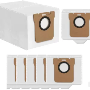 VCS Fleece Filter Bag Compatible for DREAME D10 Plus Gen 2 Robotic Vacuum 5Pcs